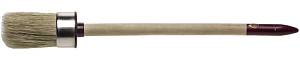 ЗУБР УНИВЕРСАЛ, 30 мм, светлая натуральная щетина, деревянная ручка, все виды ЛКМ, круглая кисть (01501-30)