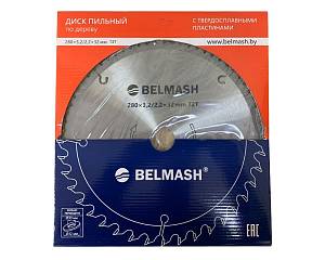 Диск пильный BELMASH 280х3,2/2,2х32/30мм; 72Т Белмаш
