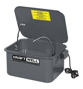 KraftWell KRW-PW19 Установка для мойки деталей настольная электрическая, 19 л