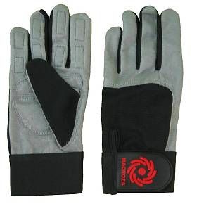 C10 Антивибрац перчатки с накладками для защиты ладони и пальцев от повышенной вибрации и ударов, MACROZA C10