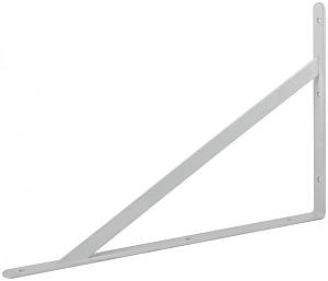 Уголок-кронштейн усиленный белый 500х330 мм FIT