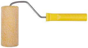 Валик полиакриловый желтый с ручкой 150 мм КУРС
