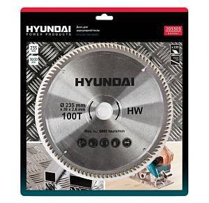 Диск по металлу HYUNDAI для циркулярных пил D235мм 205303