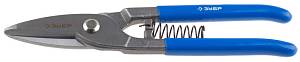 ЗУБР Ножницы по металлу цельнокованые, прямые, Cr-V, 250 мм, серия Профессионал 23012-25_z01