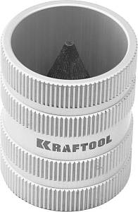 KRAFTOOL INOX, 6-36 мм, зенковка - фаскосниматель для зачистки и снятия внутренней и внешней фасок (23790-35)