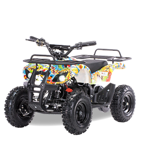 Квадроцикл MOTAX ATV Mini Grizlik Х-16 с Механическим стартером (Бомбер | 2017)